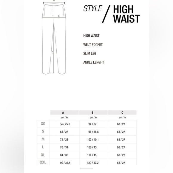 Zara High-Waisted Pants in Taupe-Brown - Picture 9 of 9